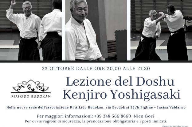 Lezione del Doshu Kenjiro Yoshigasaki